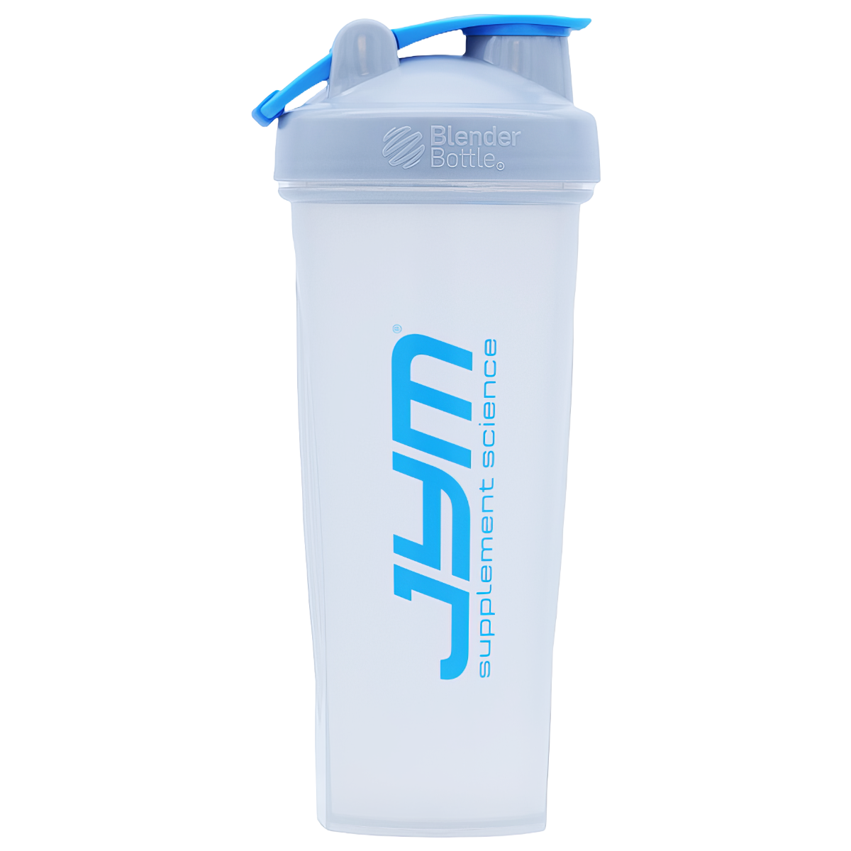 JYM 32oz Blender Bottle Blue/Gray