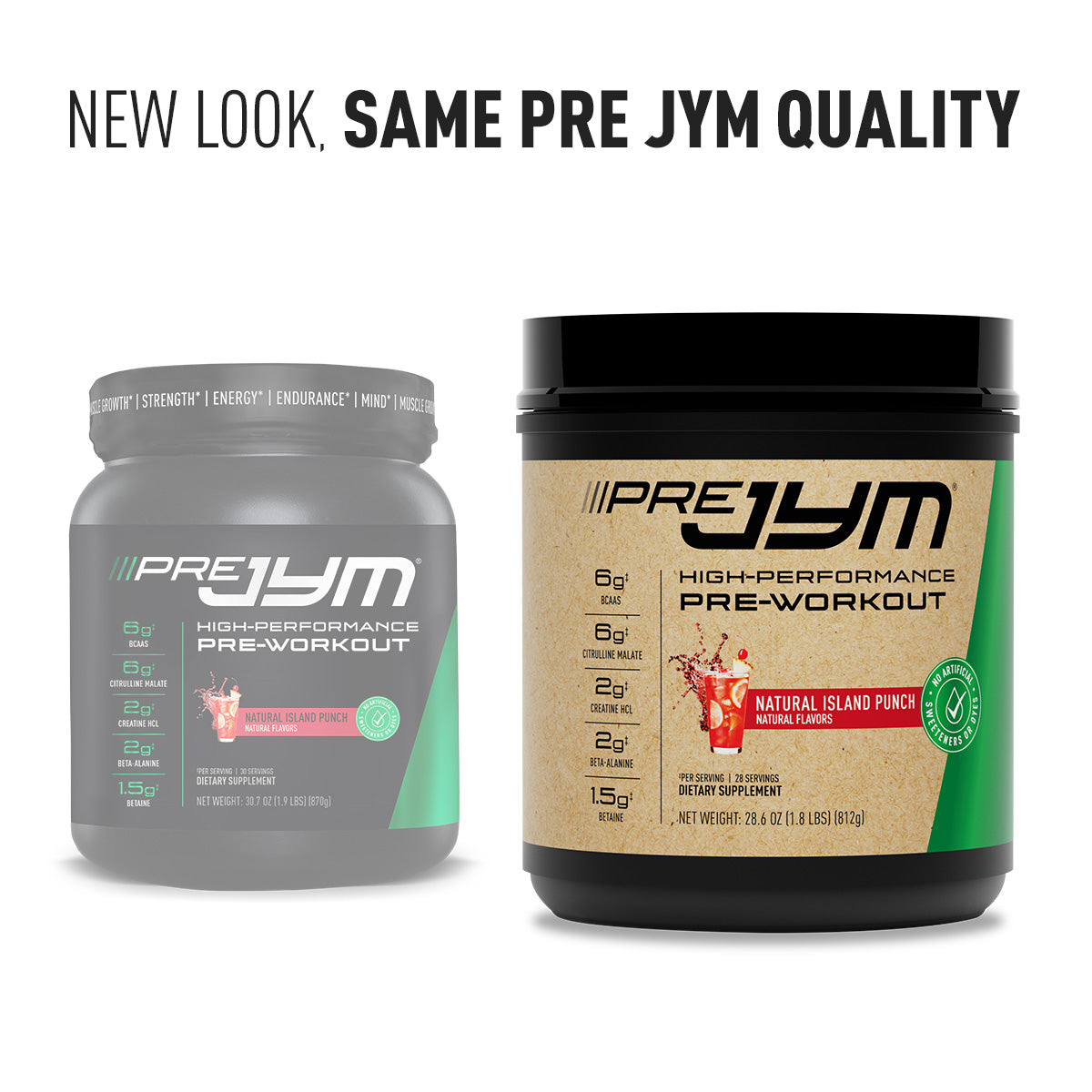 Naturally Sweetened Pre JYM