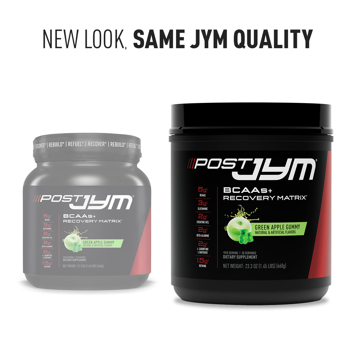 Post JYM BCAAs+ Recovery Matrix Jym