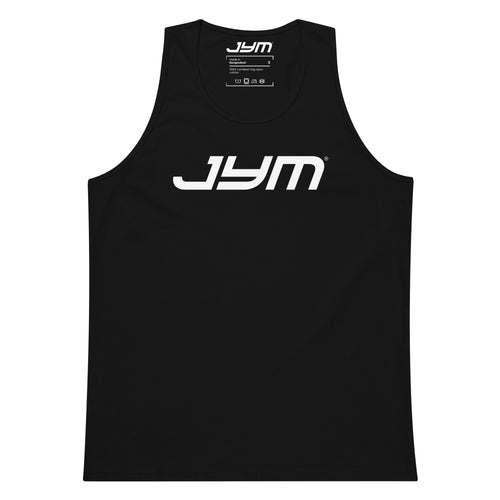 JYM Men's Logo Tank Top – Black / S