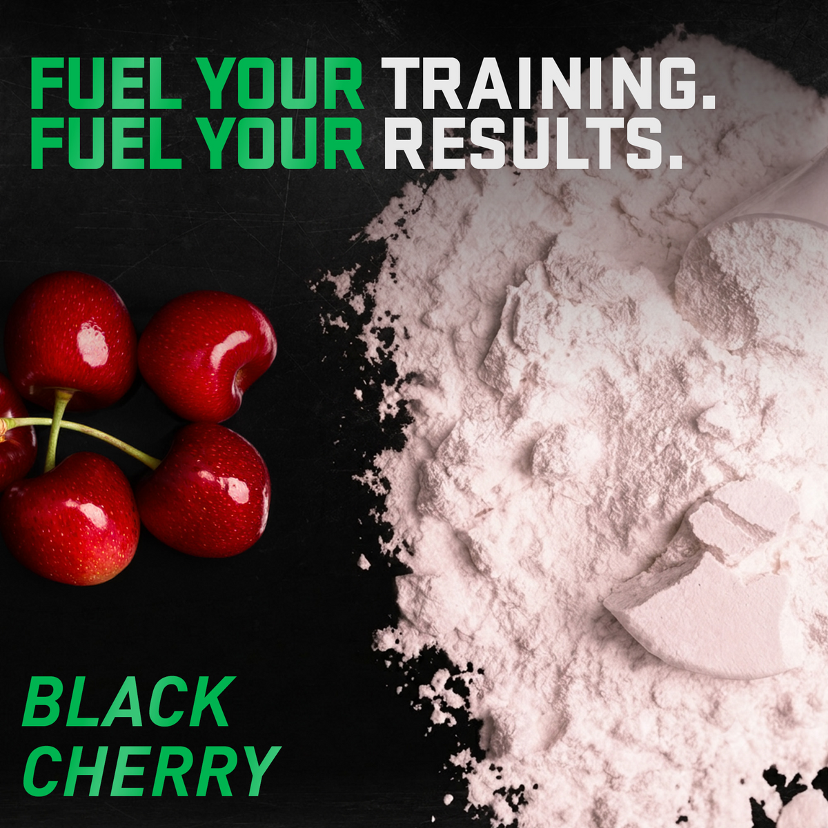 Pre JYM Black Cherry powder with black cherries: "Fuel your training. Fuel your results." - image 64 of 93