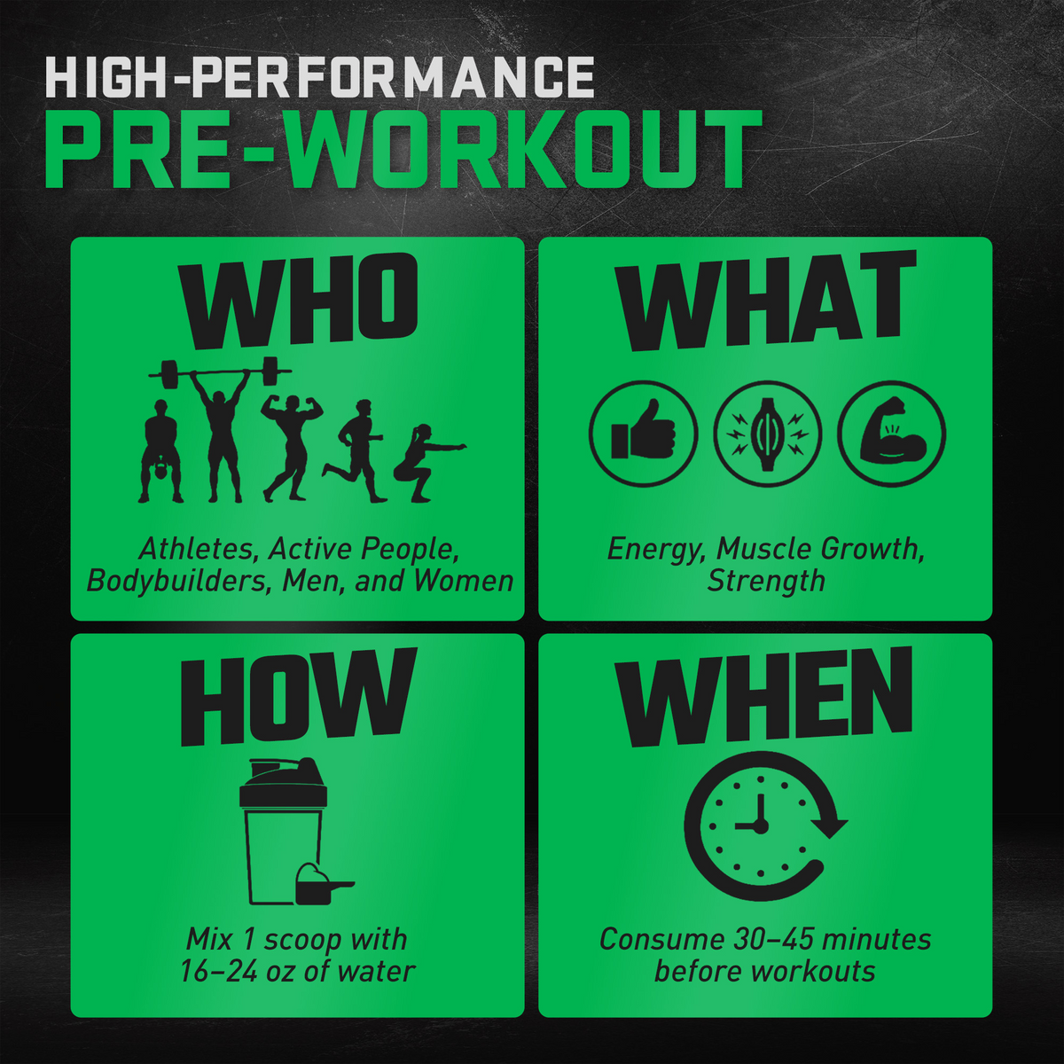 Pre JYM how to use: for athletes and active men and women. Mix 1 scoop with 16-24 oz of water 30-45 minutes before workouts. - image 8 of 93
