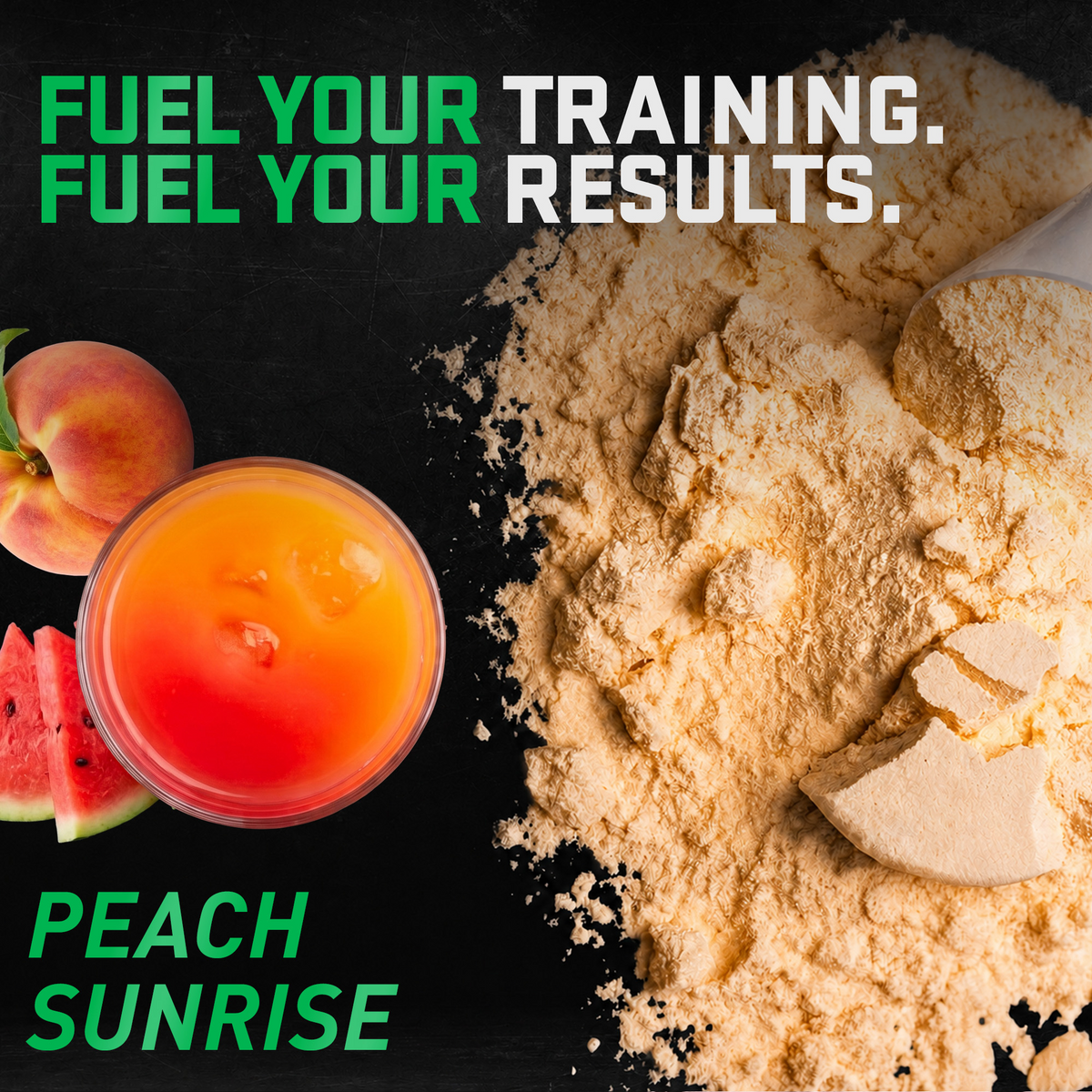 Pre JYM Peach Sunrise powder with peaches: "Fuel your training. Fuel your results." - image 26 of 93