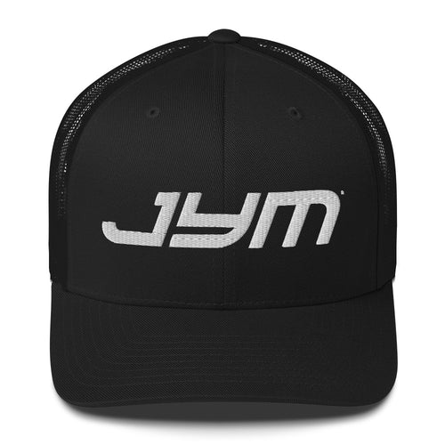 JYM Logo Snapback Hat – Black