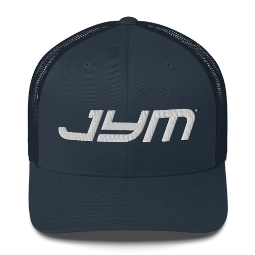 JYM Logo Snapback Hat – Navy