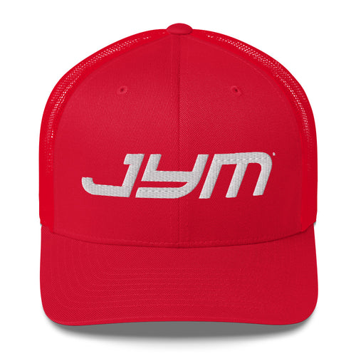 JYM Logo Snapback Hat – Red
