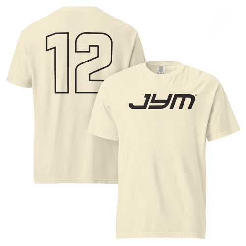 12-Year Anniversary Heavyweight Logo Tee – Ivory / S
