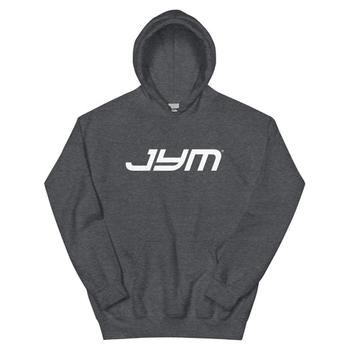 JYM Heavyweight Logo Hoodie – Dark Heather / S