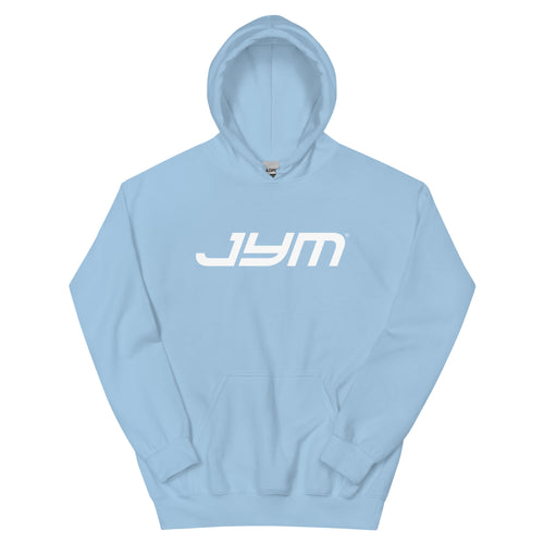 JYM Heavyweight Logo Hoodie – Light Blue / S