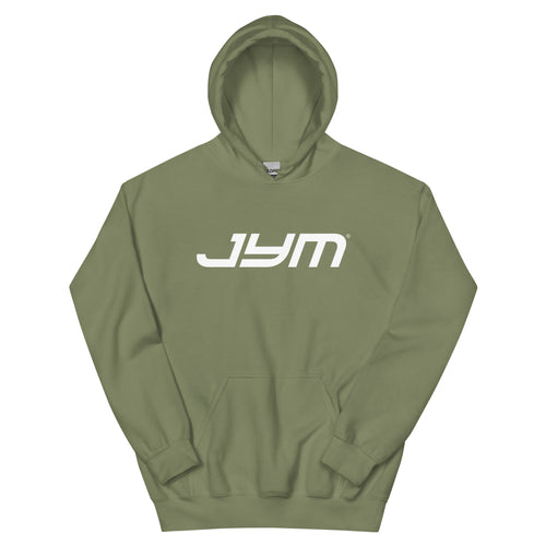 JYM Heavyweight Logo Hoodie – Military Green / S