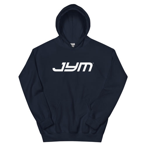 JYM Heavyweight Logo Hoodie – Navy / S