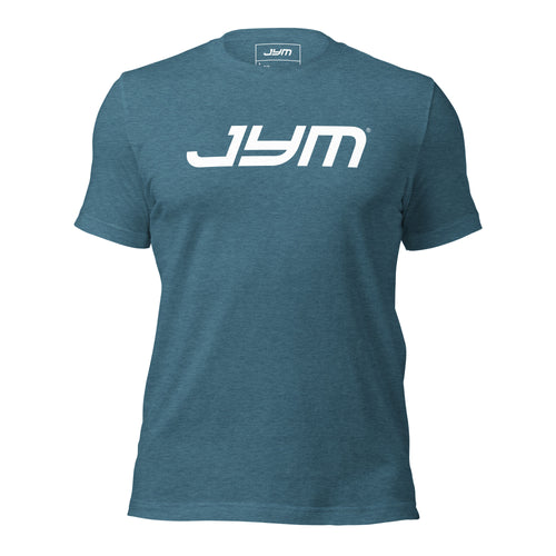 JYM Men's Logo Tee – Heather Deep Teal / M