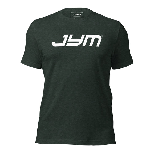 JYM Men's Logo Tee – Heather Forest / M
