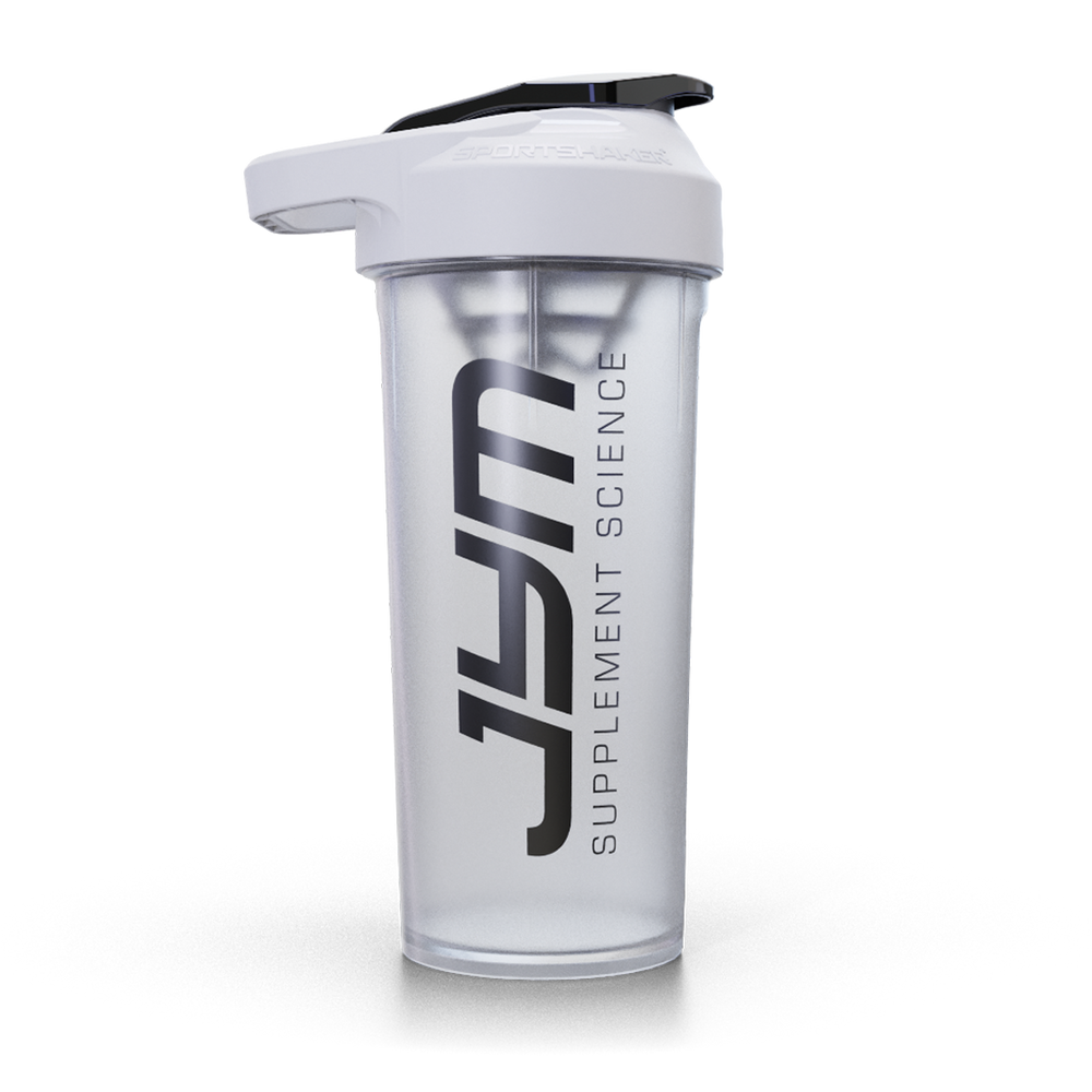 JYM SportShaker 27oz - Ghost White