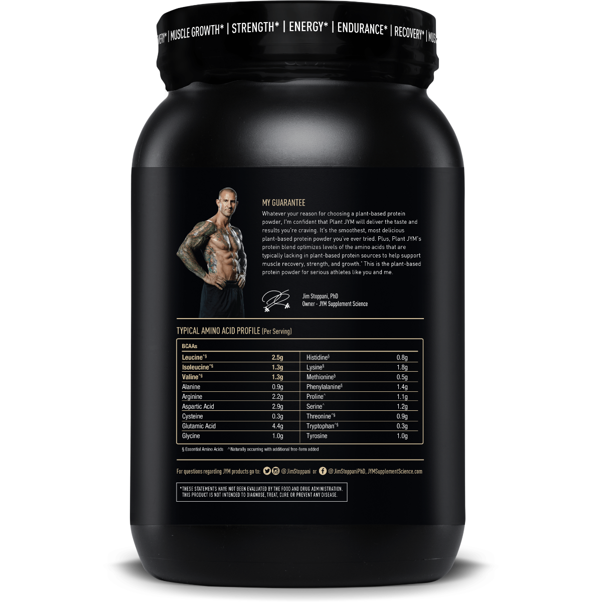 Plant JYM Vegan Protein Powder (Oatmeal Cookie)