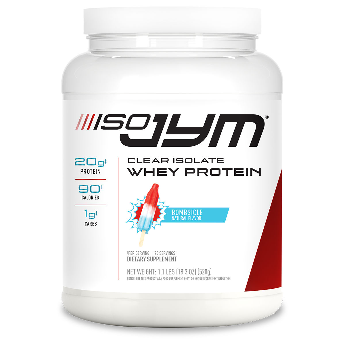 JYM ISO JYM Clear Whey Protein Isolate Bombsicle
