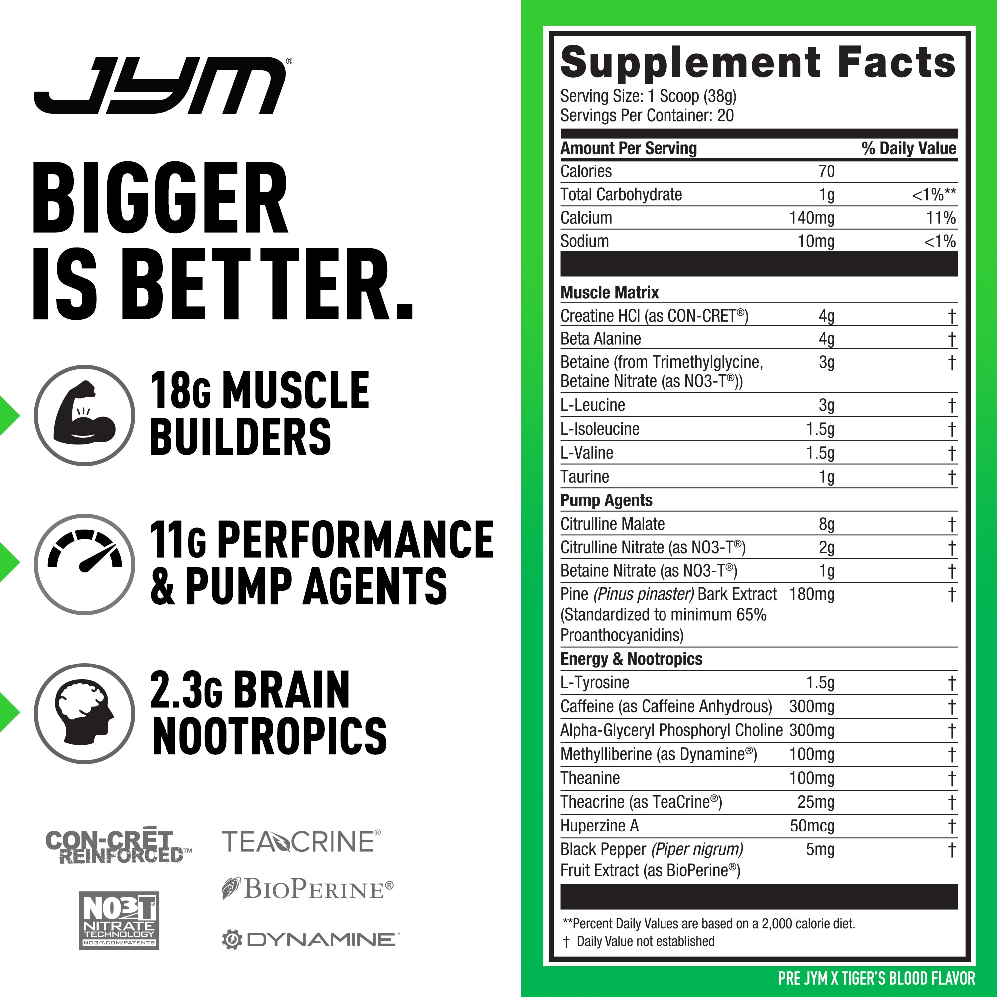 Pre JYM X Extreme Pre-Workout Formula