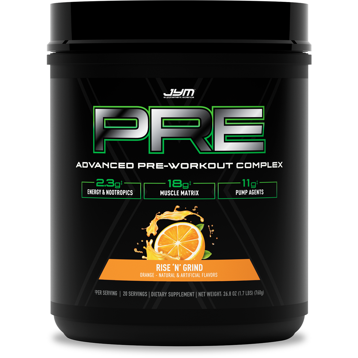 Pre JYM X Extreme Pre-Workout Formula