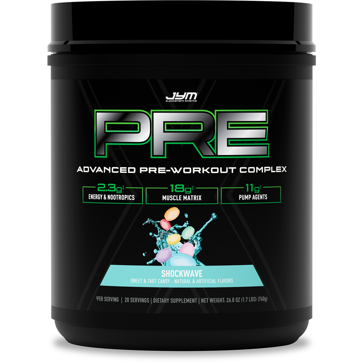 Pre JYM X Extreme Pre-Workout Formula