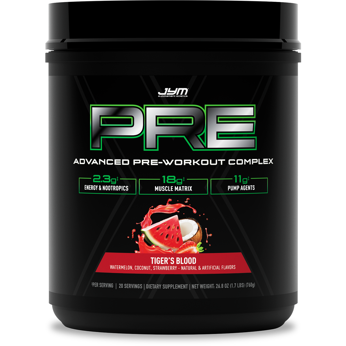 Pre JYM X Extreme Pre-Workout Formula