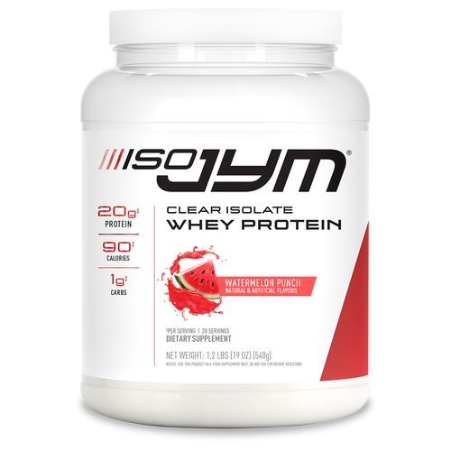 ISO JYM 100% Whey Protein – 20 Servings / Watermelon Punch