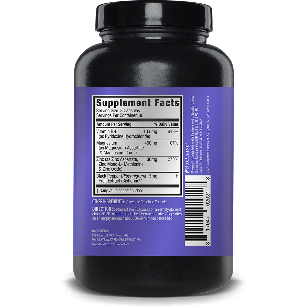 ZMA® JYM Zinc and Magnesium