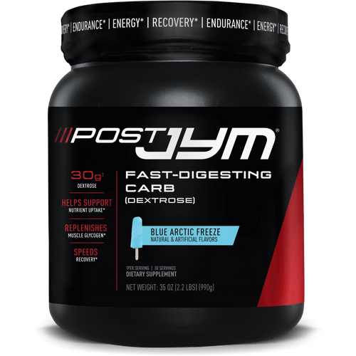 Post JYM Dextrose Carbs – 30 Servings / Blue Arctic Freeze
