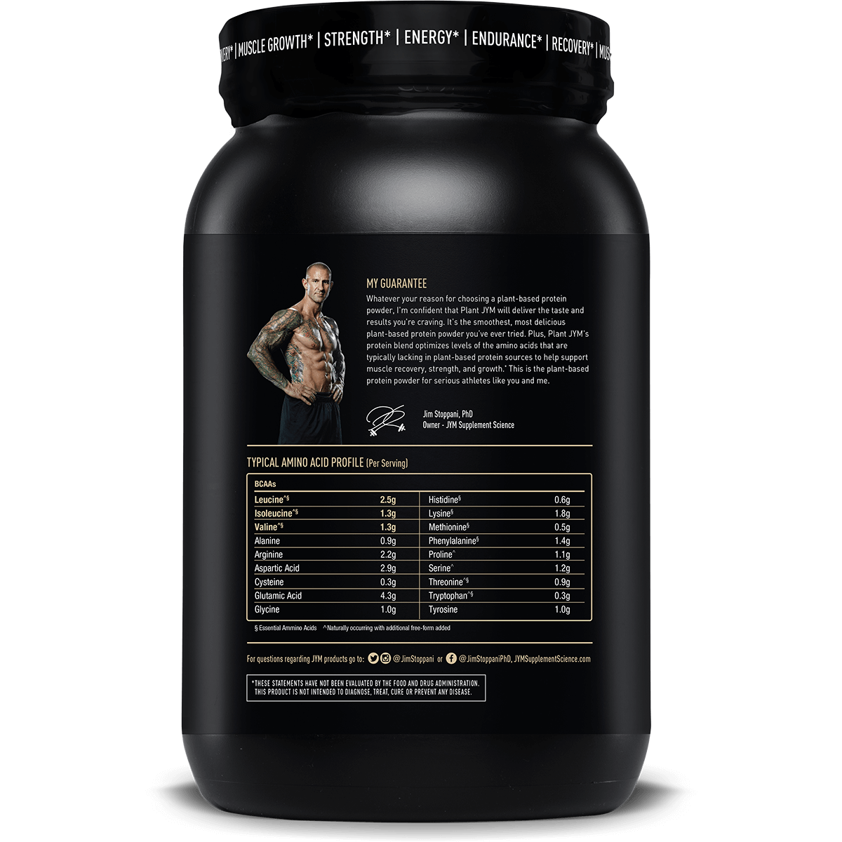 Plant JYM Vegan Protein Powder (Oatmeal Cookie)