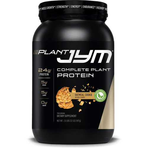 Plant JYM Vegan Protein Powder (Oatmeal Cookie) – 2 lbs / Oatmeal Cookie