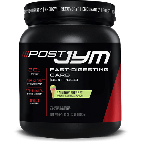 Post JYM Dextrose Carbs – 30 Servings / Rainbow Sherbet